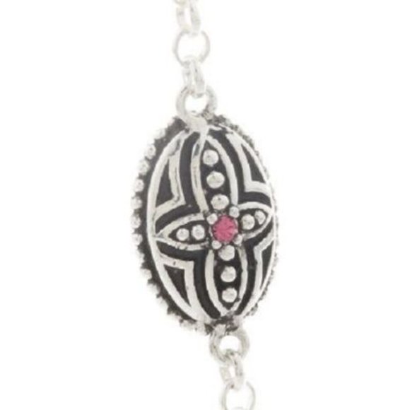 ELYSE RYAN STERLING LEMONADE STATION NECKLACE 36 INCH NWOT - Picture 2 of 2